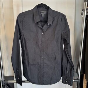 J. Crew Black Casual Button Down Shirt
